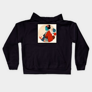 Surreal Geisha Kids Hoodie